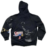 UNK Vintage 90’s Y2K Iverson Sixers NBA Hoodie (M)