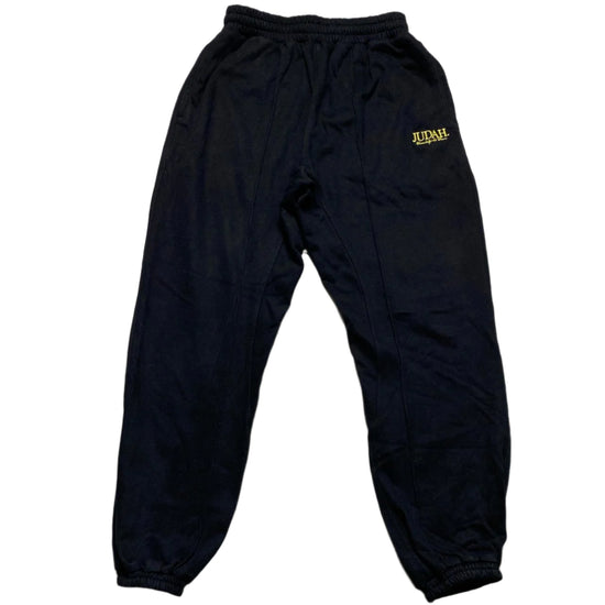 Judah Tribe Black and Yellow Joggers (XL)