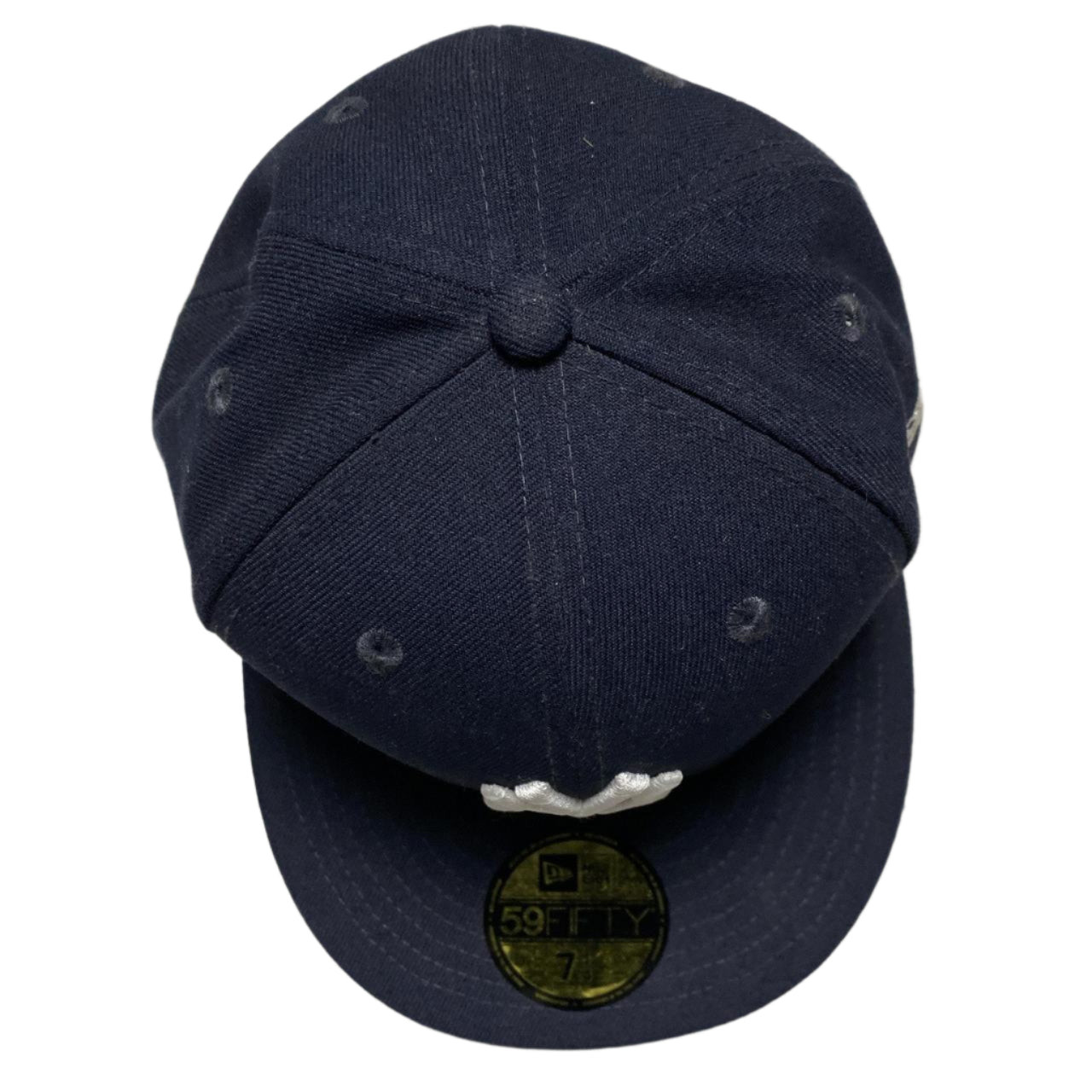 New York Yankees Navy and White Fitted Cap