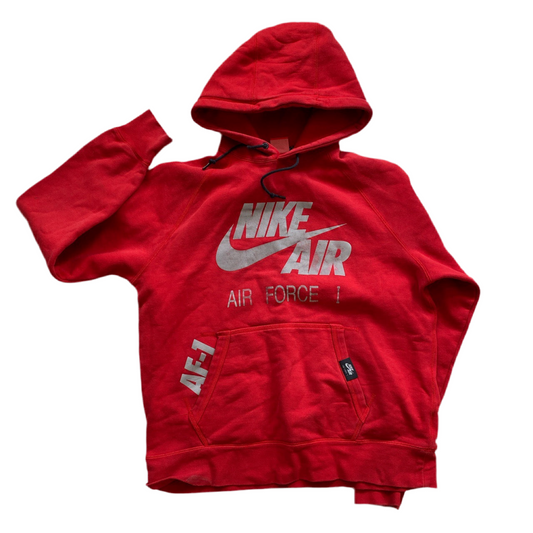 Nike Air Force 1 Red Hoodie (L)