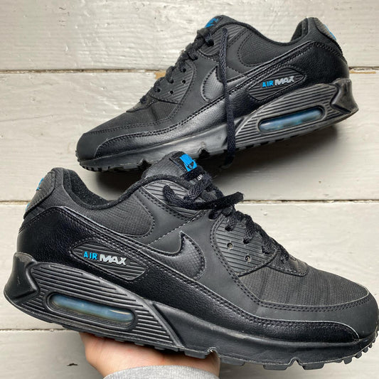 Nike Air Max 90 Black and Blue