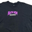 Death Row Records Black Blue and Purple T Shirt (L)