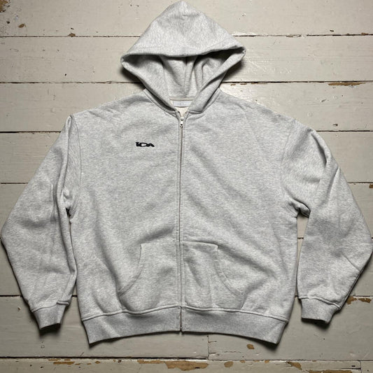 IDA Supply Grey and Black Hoodie