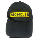 Moncler Black and Yellow Cap