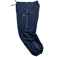 Umbro Navy and White Baggy Trackpant Shell Bottoms (XL)