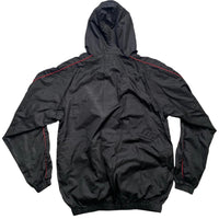Manchester United Black and Red Windbreaker Shell Jacket (L)