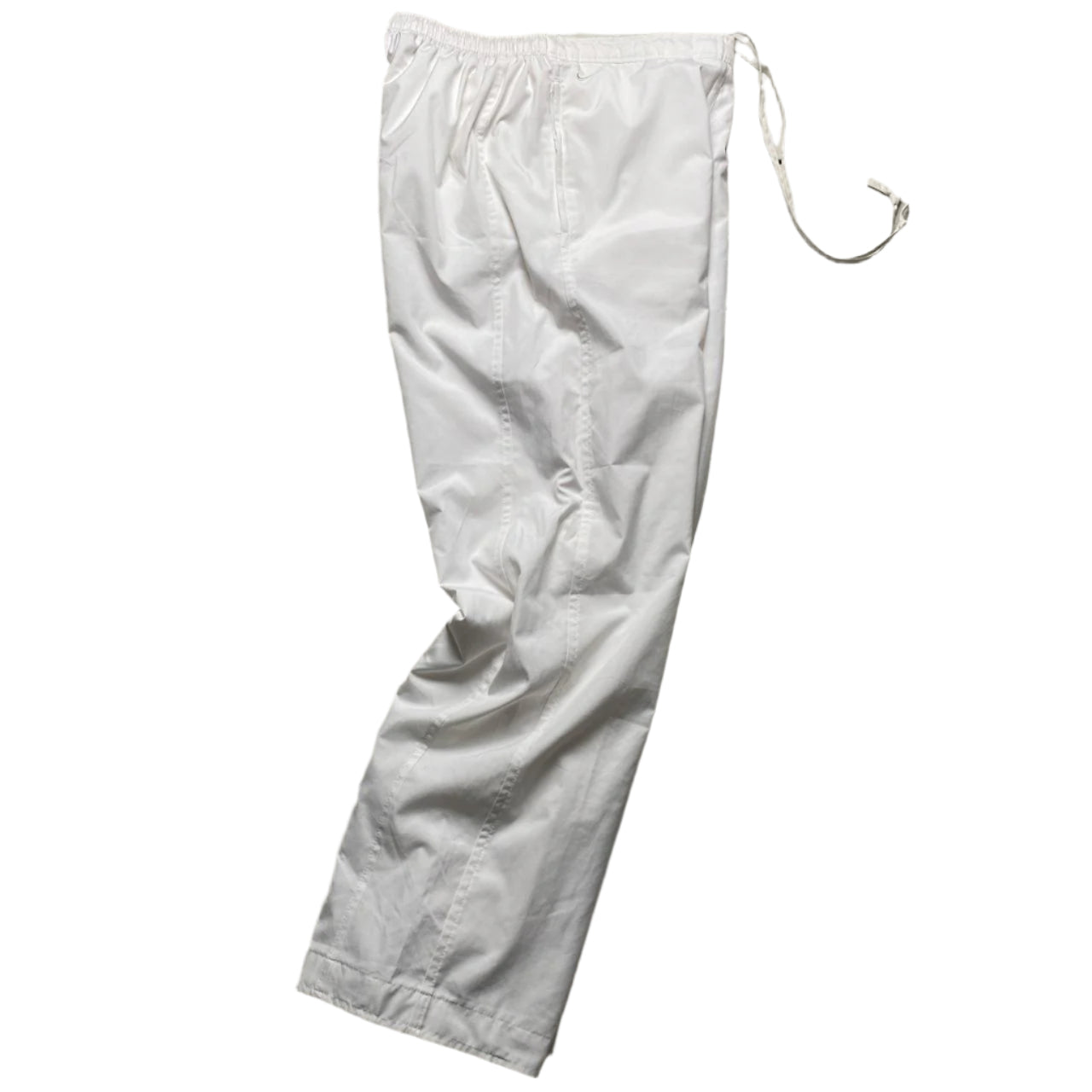 Nike Vintage y2k Baggy Shell Trackpant Bottoms White (L)