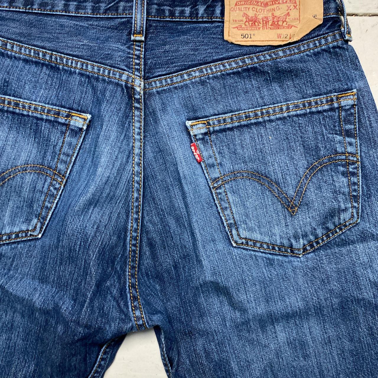 Levis 501 Denim Jort Jean Shorts CutDowns