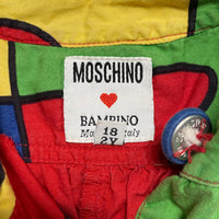 Moschino Bambino Multicoloured Puzzle Dress Shorts (Kids)