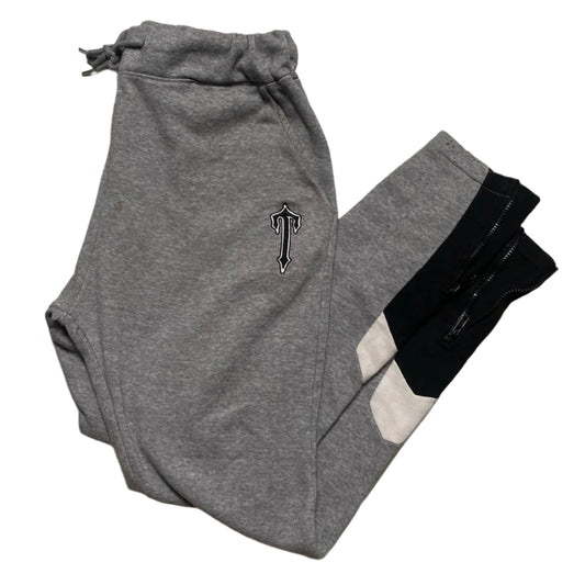 Trapstar Grey Black and White Joggers (L)