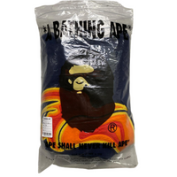 Bape A Bathing Ape Navy and Orange Yellow Hoodie (2XL)