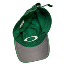 Oakley Green and White Baseball Cap