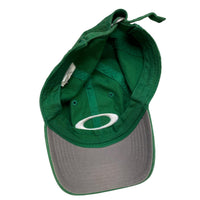 Oakley Green and White Baseball Cap