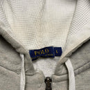 Polo Ralph Lauren Grey and Navy Hoodie (L)