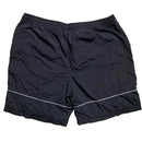 Lacoste Vintage Black and White Shell Trackpant Shorts (XL)