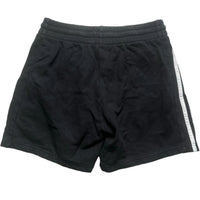 Adidas Black and White Stripe Shorts (M)