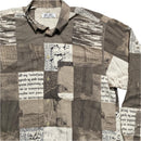 Rian Rucci Vintage Multi Print Shirt Grey and White (L)