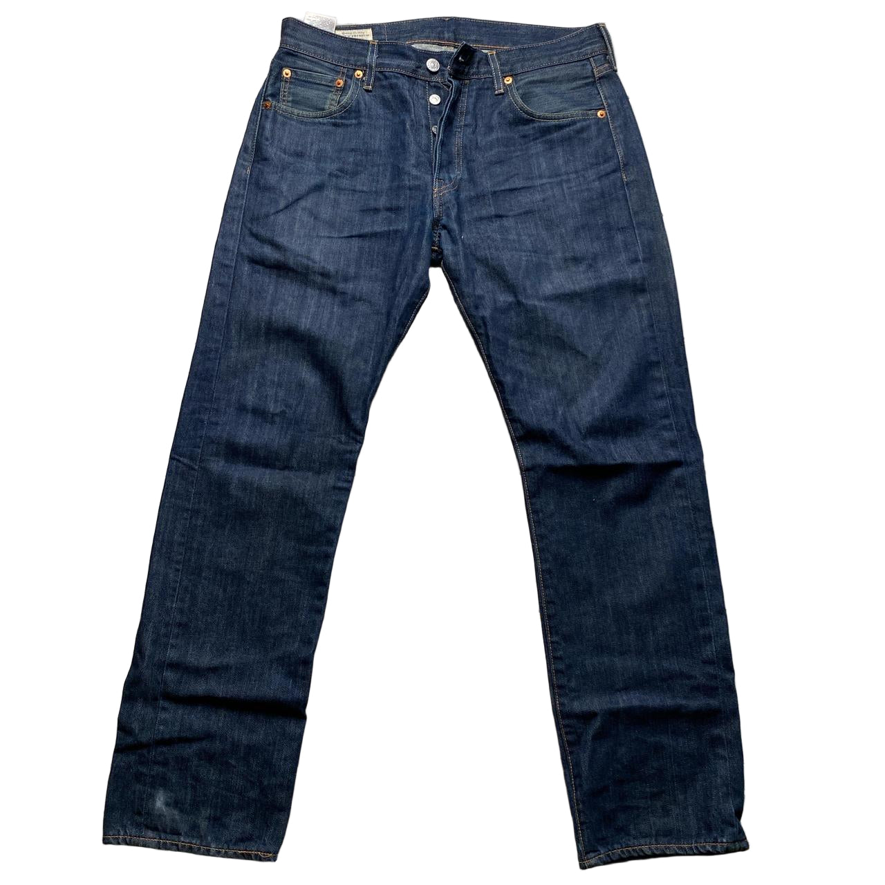 Levis 501 Baggy Dark Navy Jeans (30W)