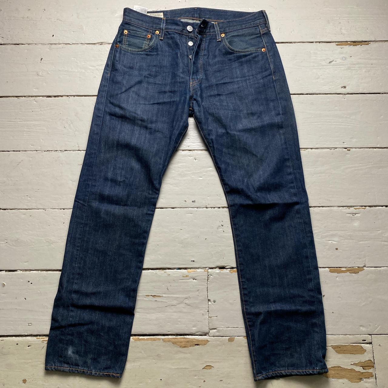 Levis 501 Baggy Dark Navy Jeans