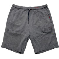 Hugo Boss Grey and Red Cotton Shorts (M)