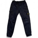 Stone Island Black Slim Cargo Trousers (32W)