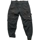 True Religion Grey Cargo Trousers (34W)