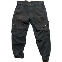 True Religion Grey Cargo Trousers (34W)