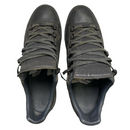 Balenciaga Arenas Grey Leather Low Trainers (UK 10)