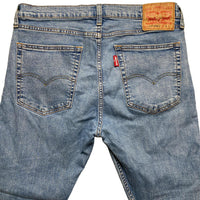 Levis 519 Hi Ball Light Blue Stonewash Vintage Jeans (36W)