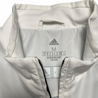 FC Kobenhavn Adidas White and Blue Football Tracksuit Jacket (M)