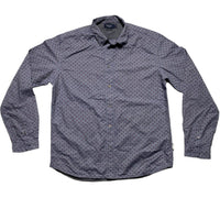 Ted Baker Blue Purple Polkadot Shirt (L)
