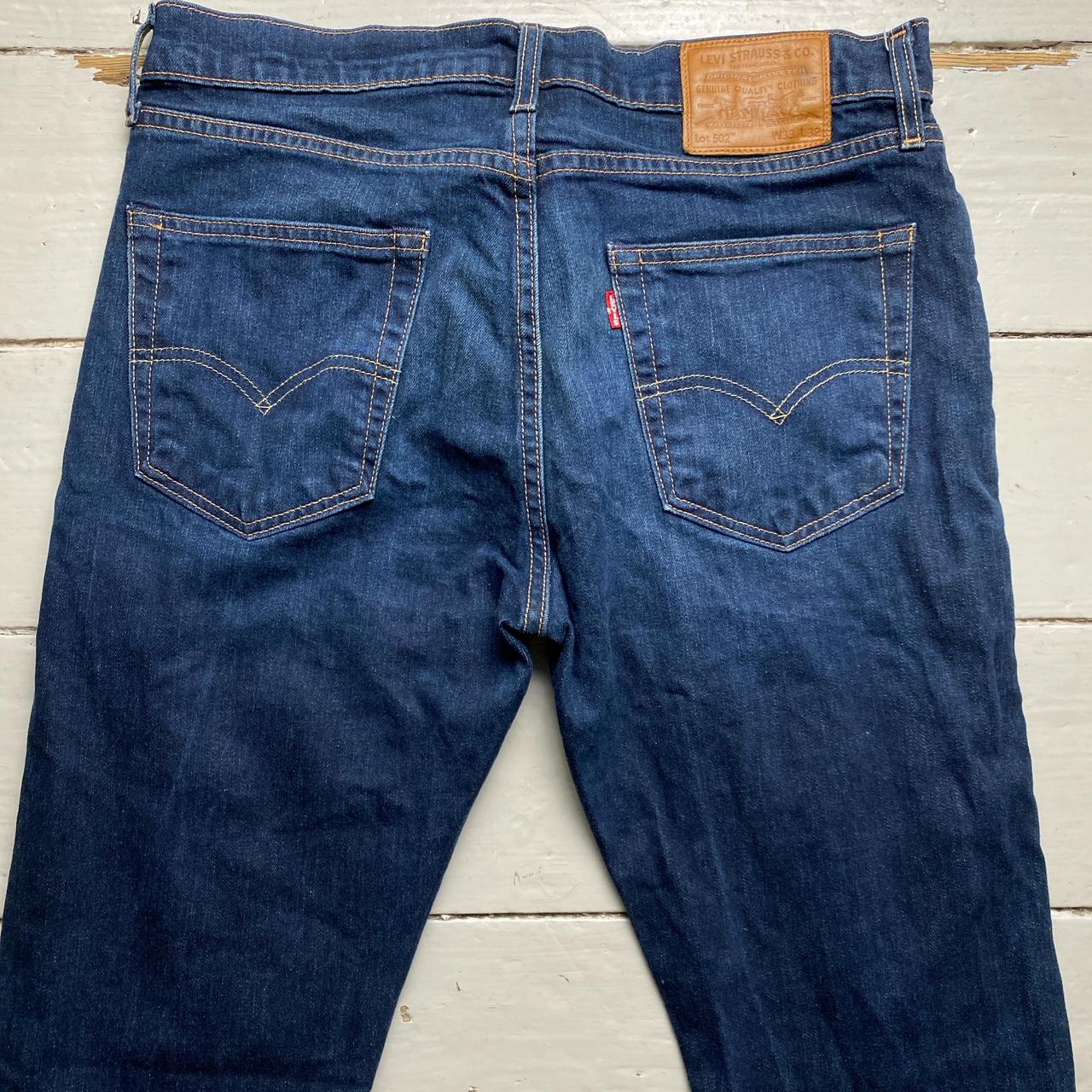 Levis 502 Dark Navy Jeans