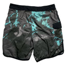 Nike Khaki Green Blue and Black Running Shorts (M)