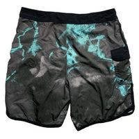Nike Khaki Green Blue and Black Running Shorts (M)