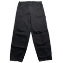 A1 Denim Soho Yacht Club Black Baggy Carpenter Cargo Denim Jeans (34W)