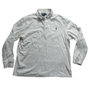 Polo Ralph Lauren White and Navy Rugby Polo Shirt (XL)