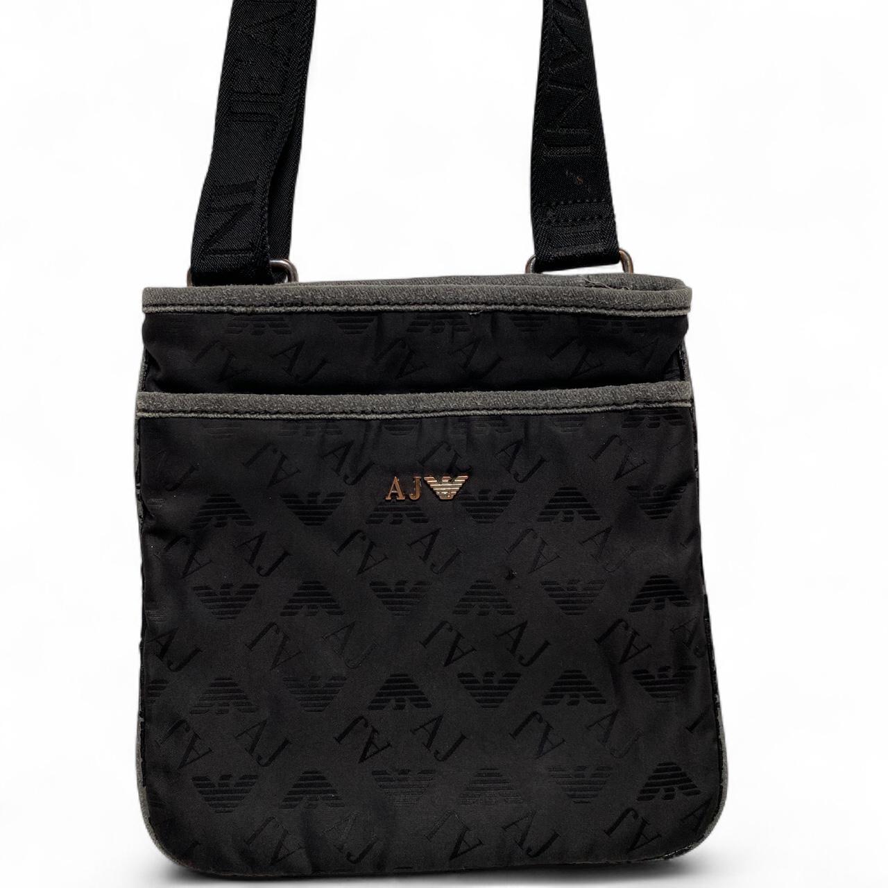 Armani Jeans Vintage Black Pouch Bag