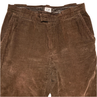 CP Company Brown Corduroy Trousers (30W)