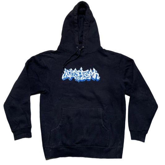 Iggy Grafitti Navy Hoodie (S)