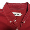 Palace Red and White Multi Pocket Long Sleeve Shirt (L)