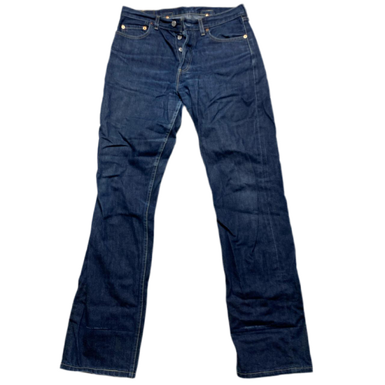 Levis 561 04 Buckleback Vintage Navy Baggy Jeans (32W)