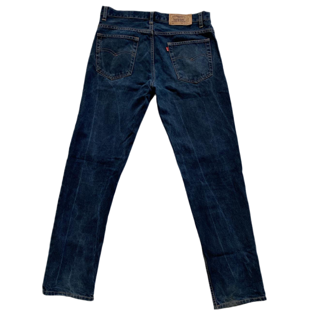 Levis 501 Dark Navy Jeans (34W)