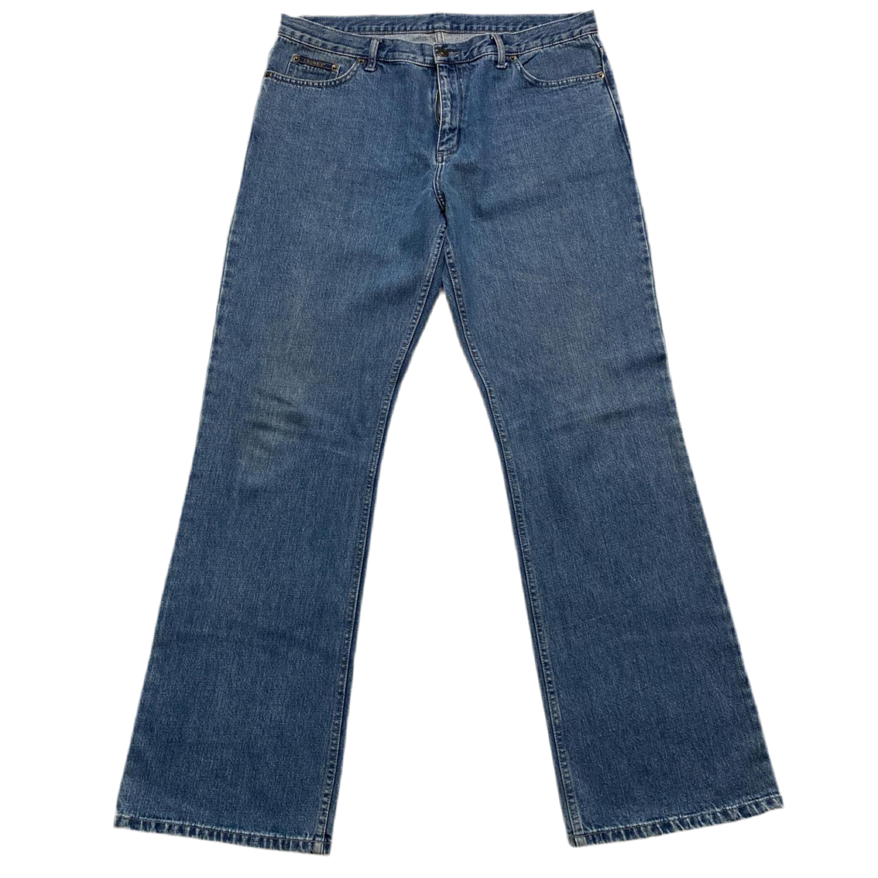 Crombie Vintage Blue Baggy Jeans (38W)