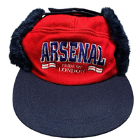 Arsenal Trapper Furry Dog Ear Flap Hat