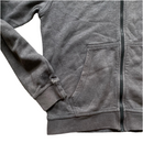 Nike White Swoosh Grey Hoodie (M)