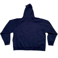 Bape A Bathing Ape Navy and Orange Yellow Hoodie (2XL)