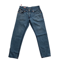 True Religion Stitch Stonewash Jeans (32W)