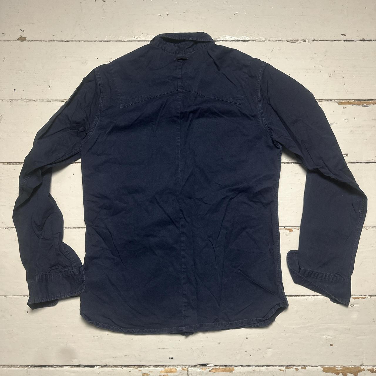 G Star Navy Long Sleeve Shirt