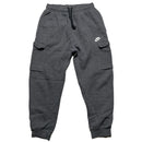 Nike Grey ad White Swoosh Cargo Joggers (S)