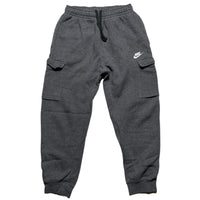 Nike Grey ad White Swoosh Cargo Joggers (S)